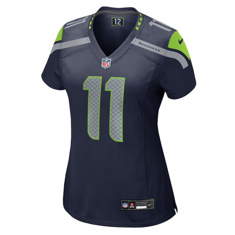 Jaxon Smith-Njigba Seattle Seahawks Nike Women's Game Jersey - College Navy-GridironStore
